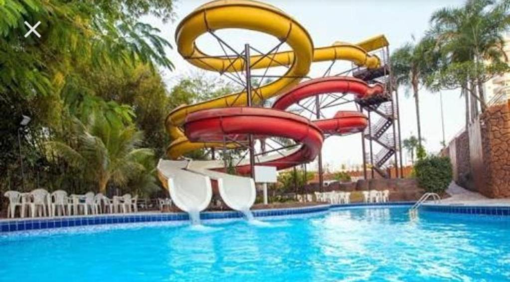 Golden Dolphin Grand Hotel カルダス・ノバス エクステリア 写真