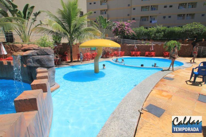 Golden Dolphin Grand Hotel カルダス・ノバス エクステリア 写真